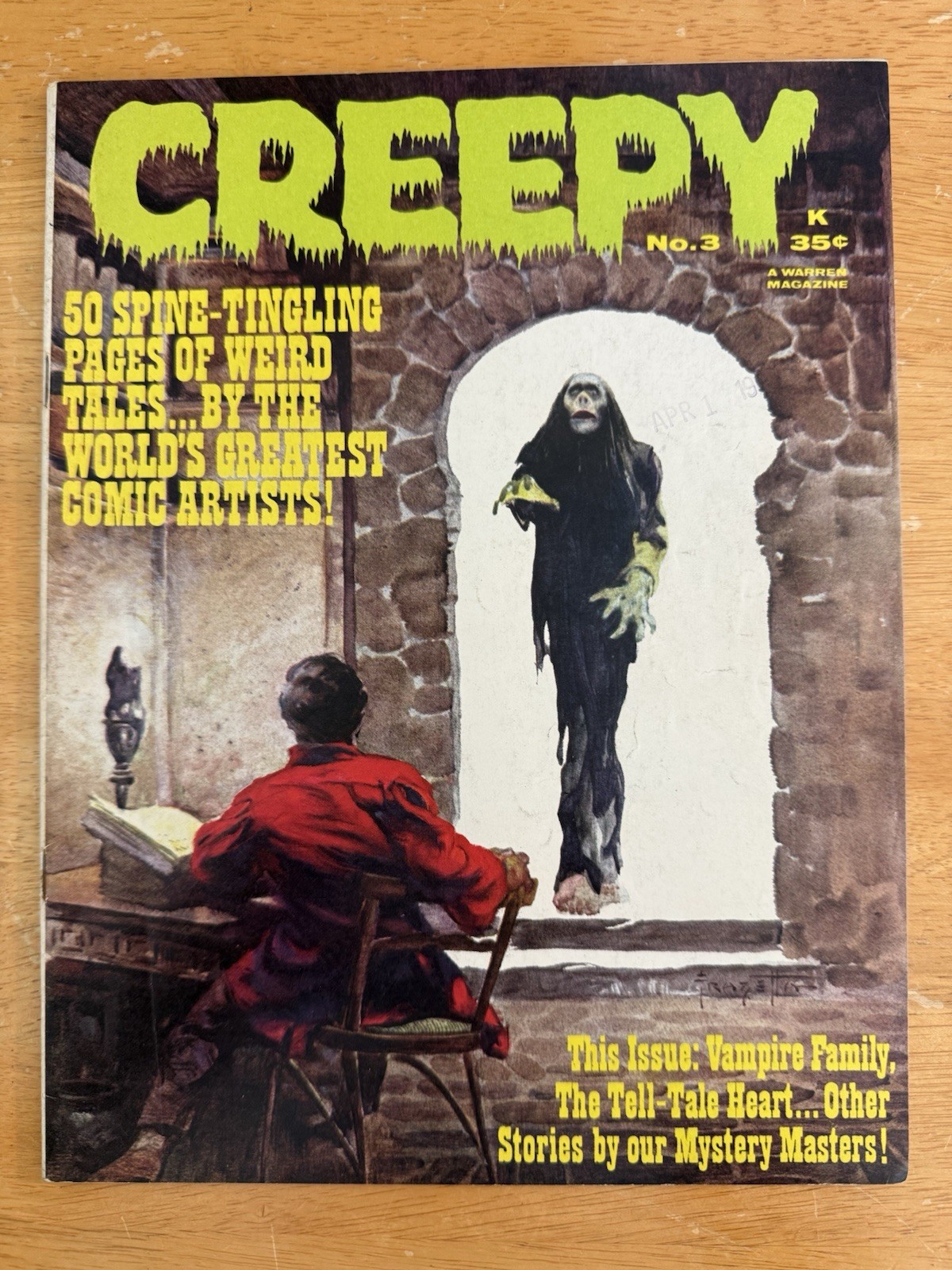 Creepy #3 (Warren Publishing 1965) Fine/VF Creepy #3 (Warren Publishing 1965) Fine/VF