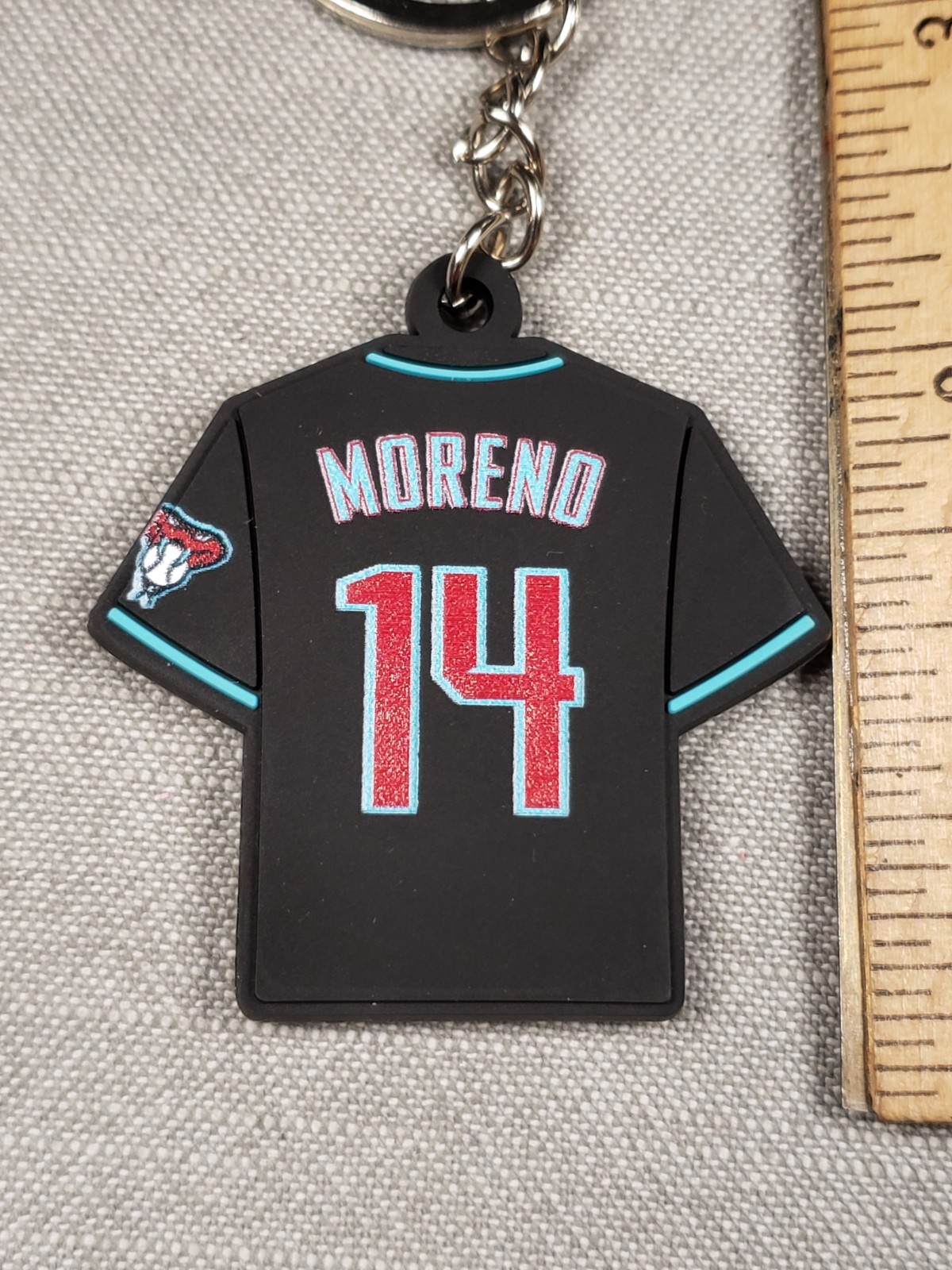 Gabriel Moreno Arizona Diamondbacks Jersey Keychain Souvenir Key chain C57 Gabriel Moreno Arizona Diamondbacks Jersey Keychain Souvenir Key chain C57