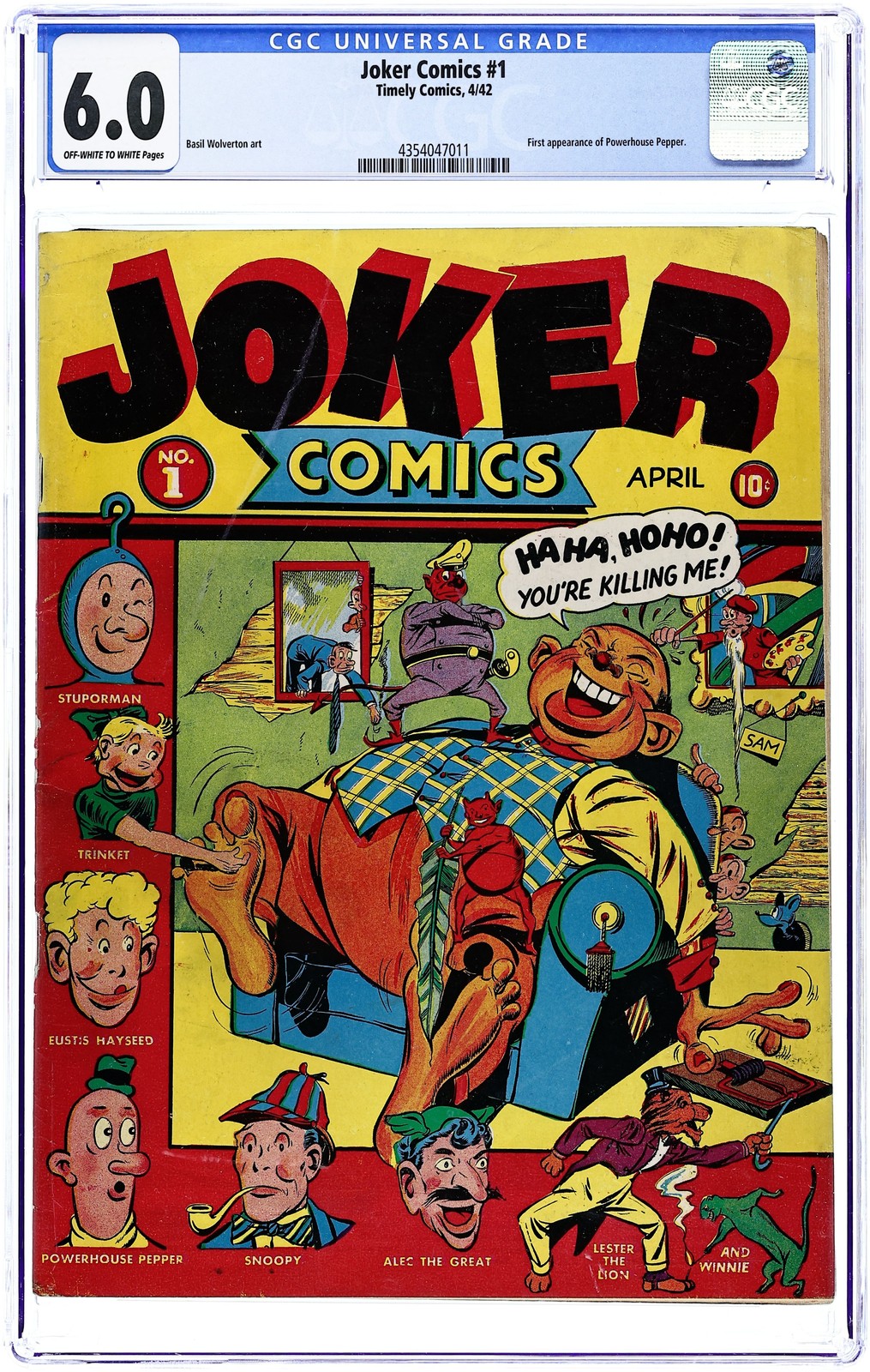 Joker Comics #1 CGC 6.0 1942 4354047011