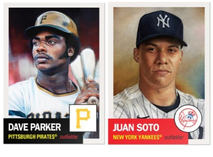 Topps MLB® Living Set® 2-Card Bundle - Cards #719-720 Dave Parker Juan Soto