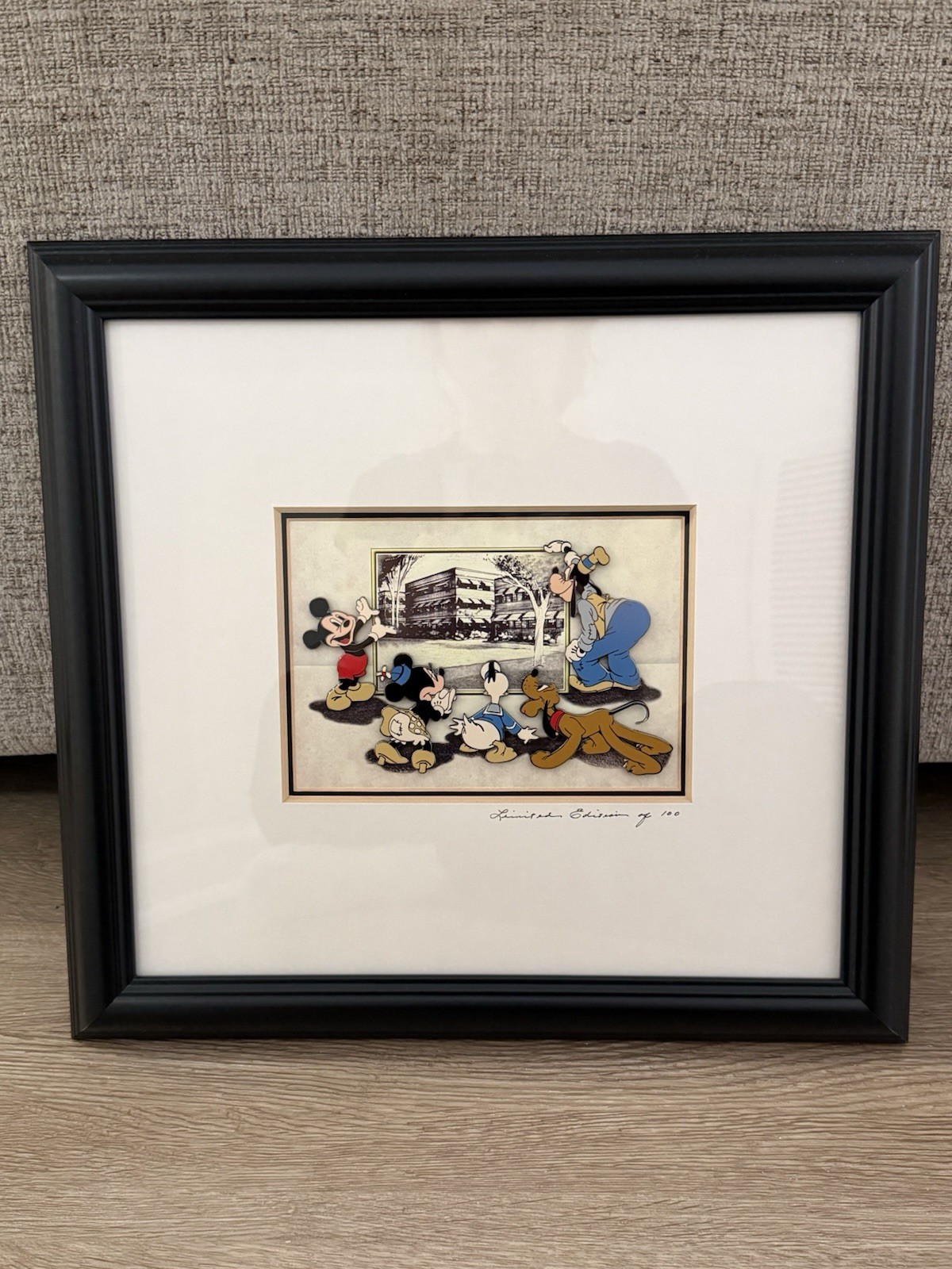 Disney Auctions Mickey Mouse Fab 5-Framed Pin Set LE 100