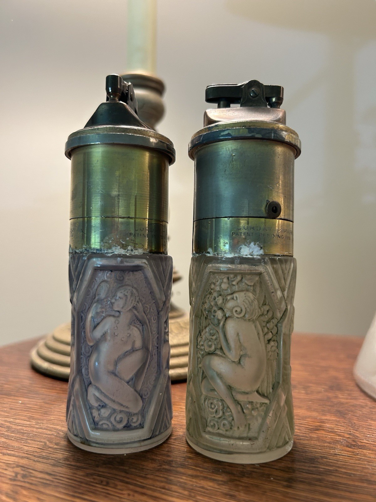 Corday Lighter-Style Purse Atomizer