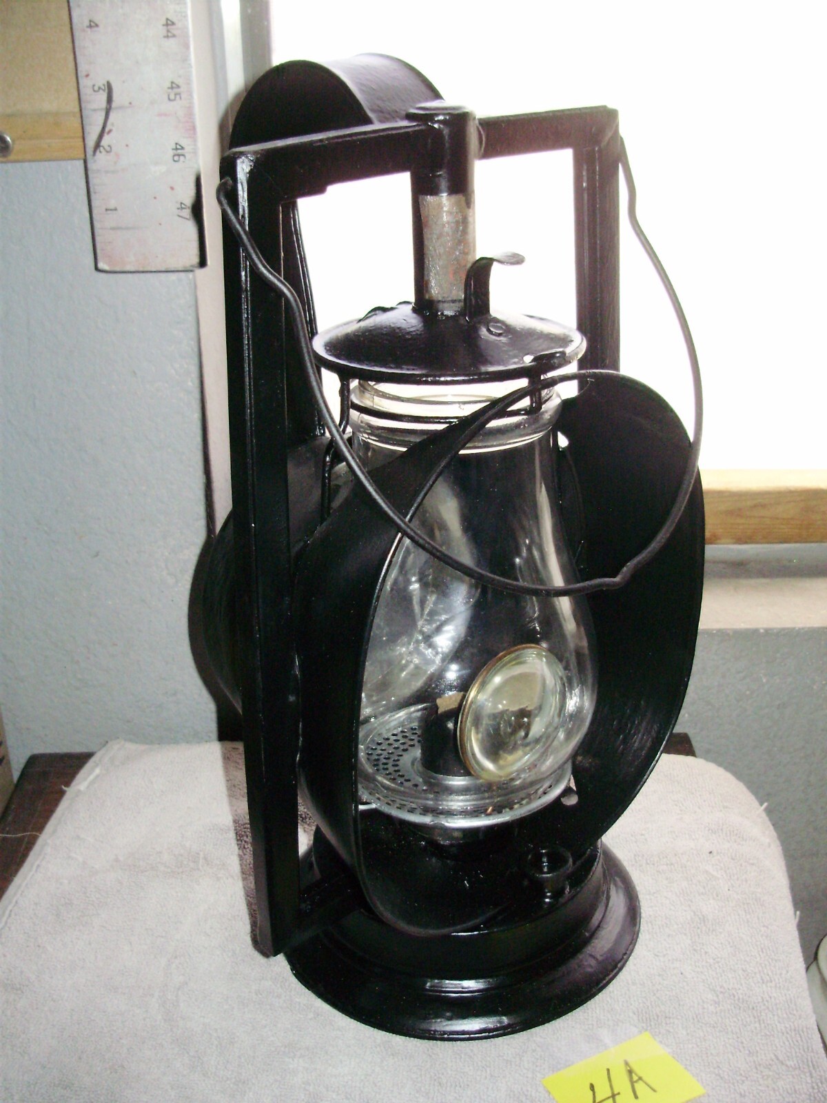 RARE,,,CURVED HANDLE DIETZ ACME PRE-1914 RAILROAD INSPECTORS LANTERN--MY # 4A RARE,,,CURVED HANDLE DIETZ ACME PRE-1914 RAILROAD INSPECTORS LANTERN--MY # 4A