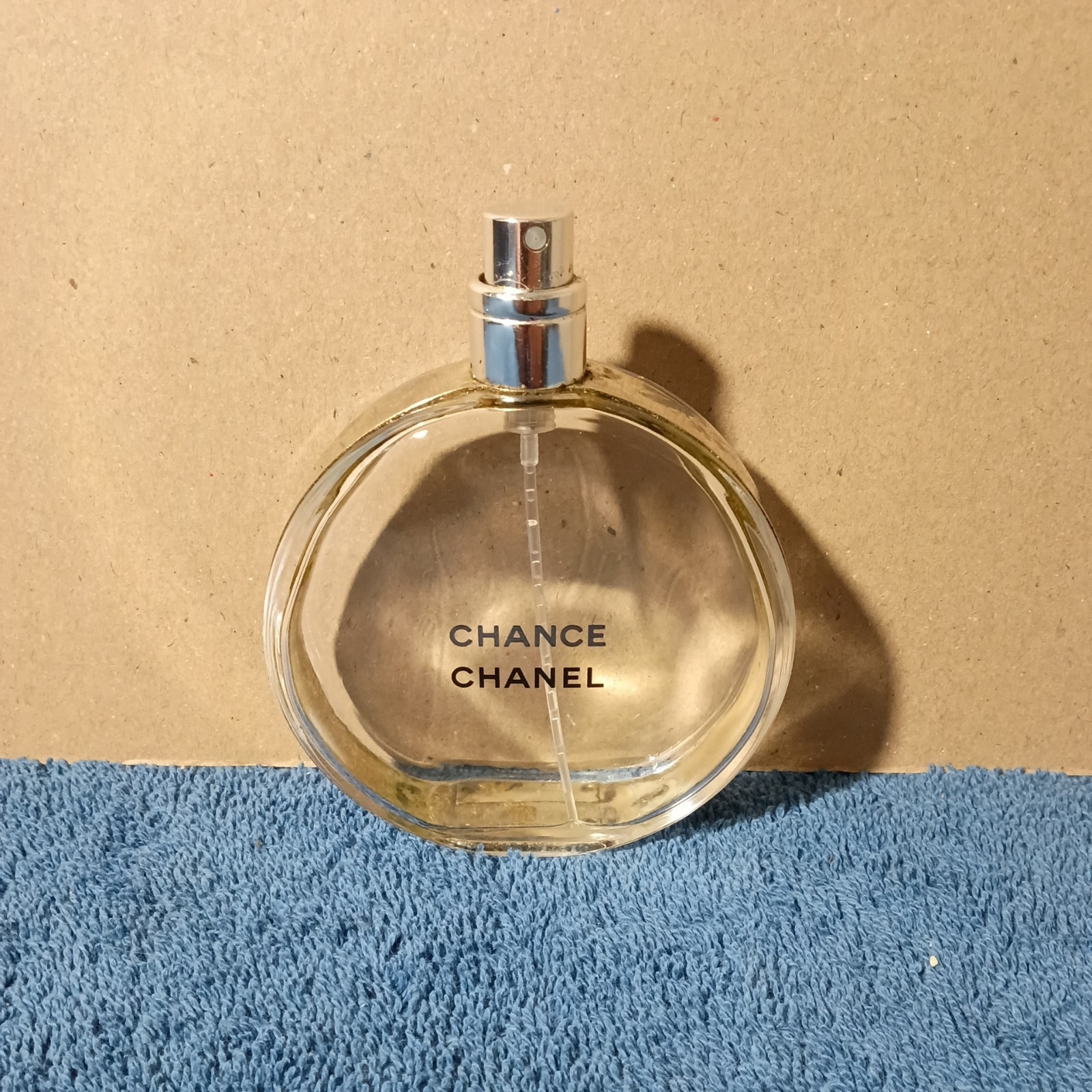 Chance CHANEL Empty Bottle 3.4 Fl.Oz 100 ml For Collectors EMPTY BOTTLE Chance CHANEL Empty Bottle 3.4 Fl.Oz 100 ml For Collectors EMPTY BOTTLE