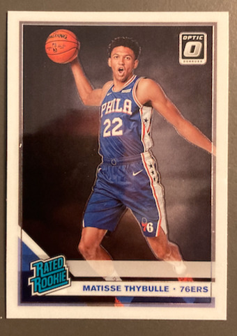 MATISSE THYBULLE 2019-20 DONRUSS OPTIC RATED ROOKIE - 192