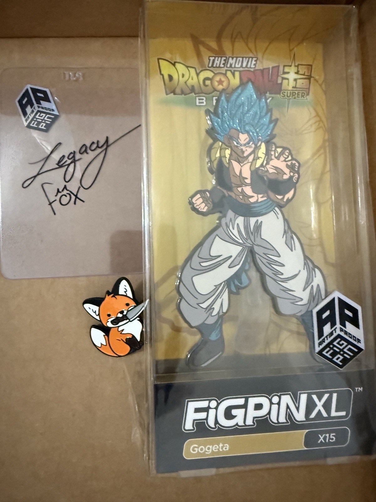 FiGPiN  XL Artist Proof (AP) Gogeta #X15 Dragonball Super  
