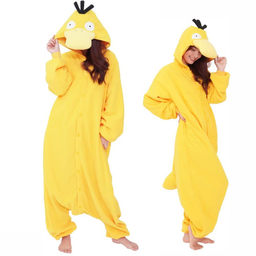 SAZAC Pokemon Psyduck Kigurumi Costume Adult One Size Japan New SAZAC Pokemon Psyduck Kigurumi Costume Adult One Size Japan New