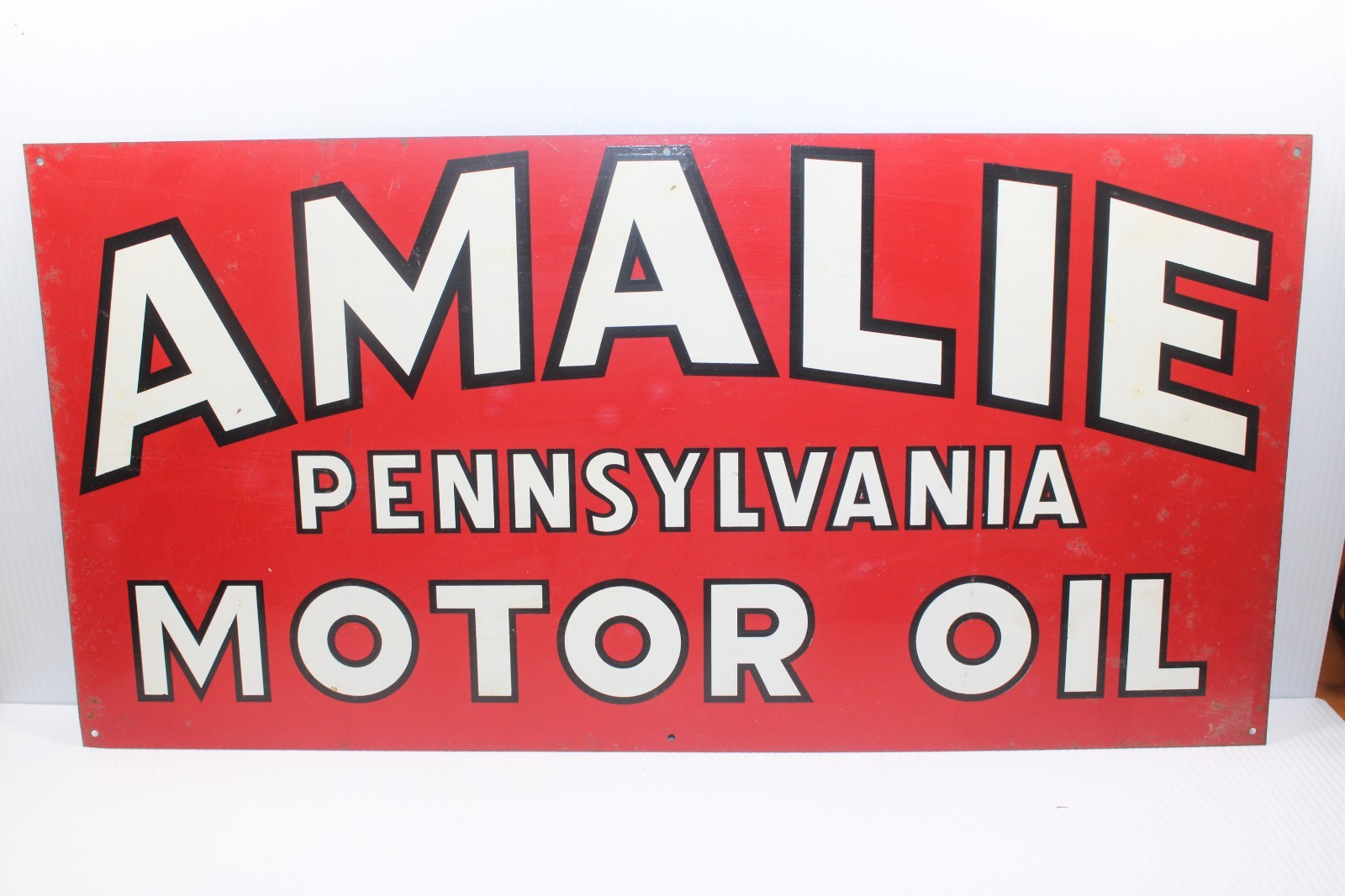 Vintage Amalie Pennsylvania Motor Oil Gas Station 20\ Vintage Amalie Pennsylvania Motor Oil Gas Station 20\