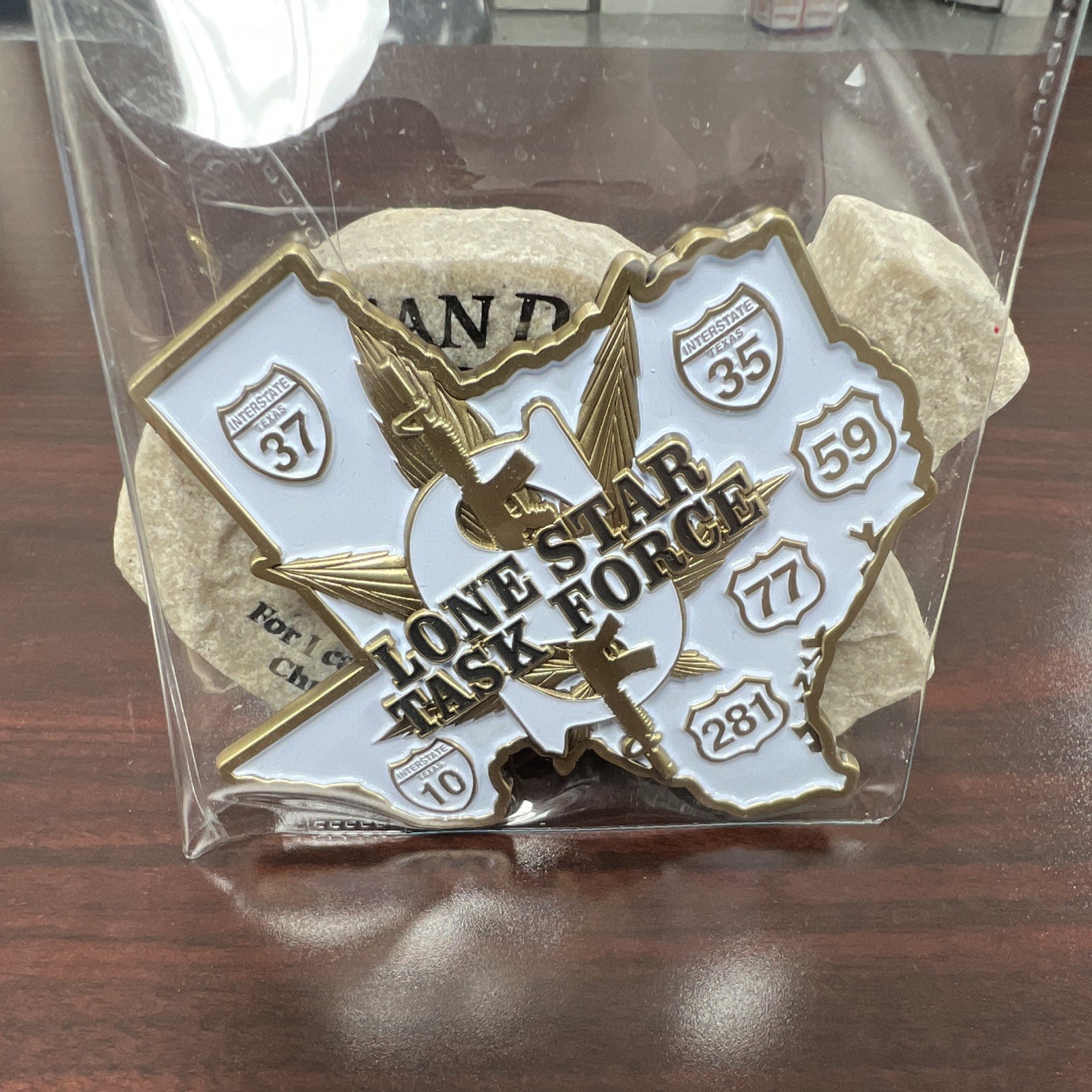 Lone Star Task Force Texas Challenge Coin Lone Star Task Force Texas Challenge Coin