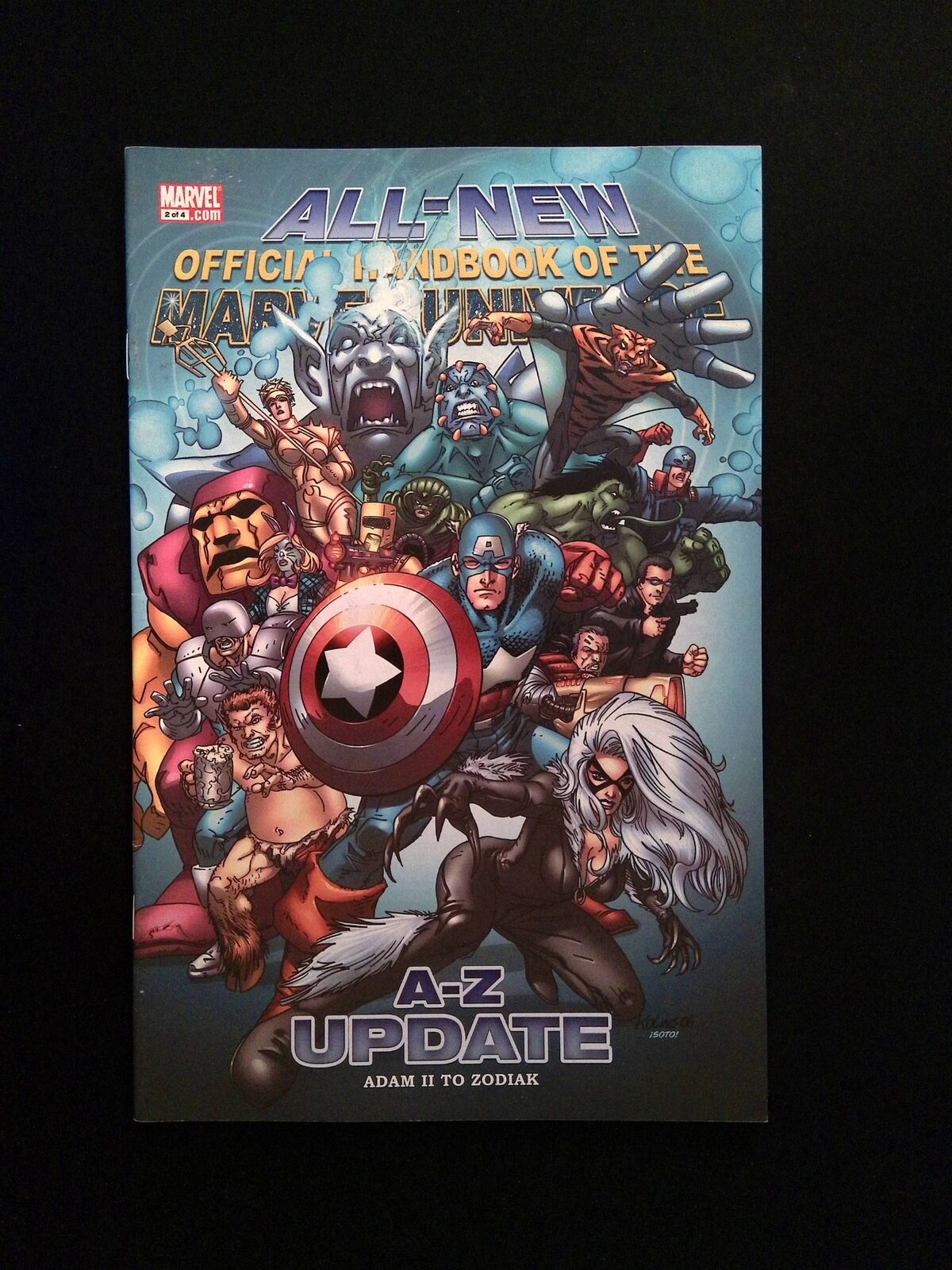 All New Official Handbook Marvel Universe Update #2  MARVEL Comics 2007 VF+