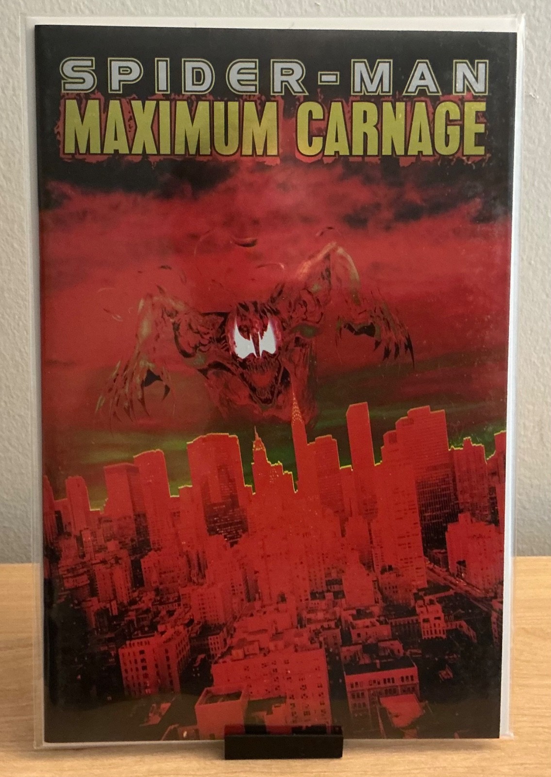 Spider-Man Maximum Carnage #1 El Quinto Mundo Foil Edition NM