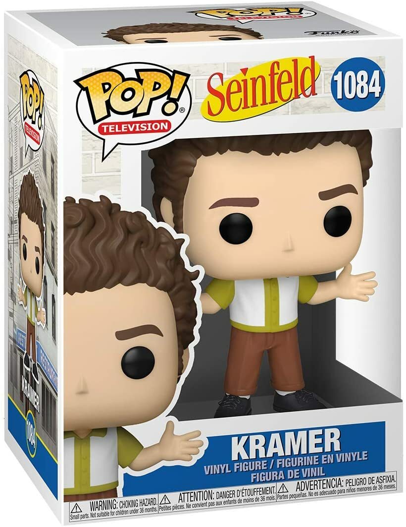 Funko Pop Seinfeld - Kramer Vinyl Bobble Toy Figure Funko Pop Seinfeld - Kramer Vinyl Bobble Toy Figure