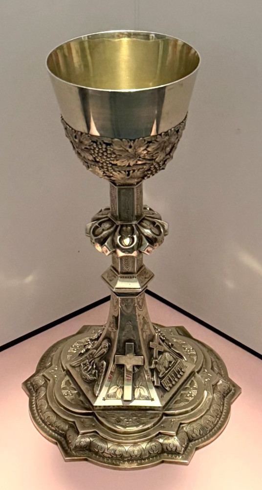 STUNNING ANTIQUE SOLID STERLING SILVER AGNUS DEI CHALICE JACOBI & JENKINS WOW STUNNING ANTIQUE SOLID STERLING SILVER AGNUS DEI CHALICE JACOBI & JENKINS WOW