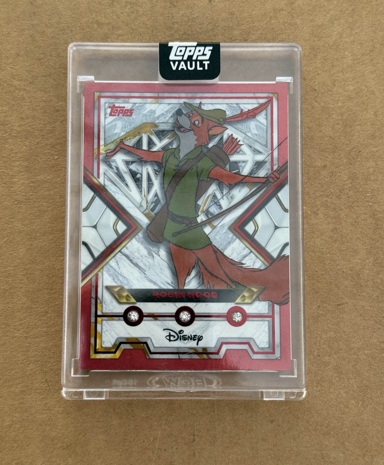 2026 Topps Disney Vault Robin Hood Disney Diamonds DD-80 4/5 2026 Topps Disney Vault Robin Hood Disney Diamonds DD-80 4/5