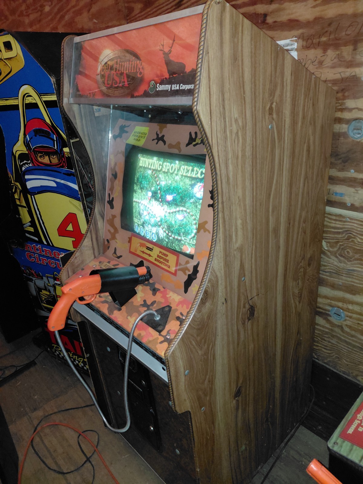 Sammy Deer Hunting USA Coin-op Fullsize Arcade Sammy Deer Hunting USA Coin-op Fullsize Arcade