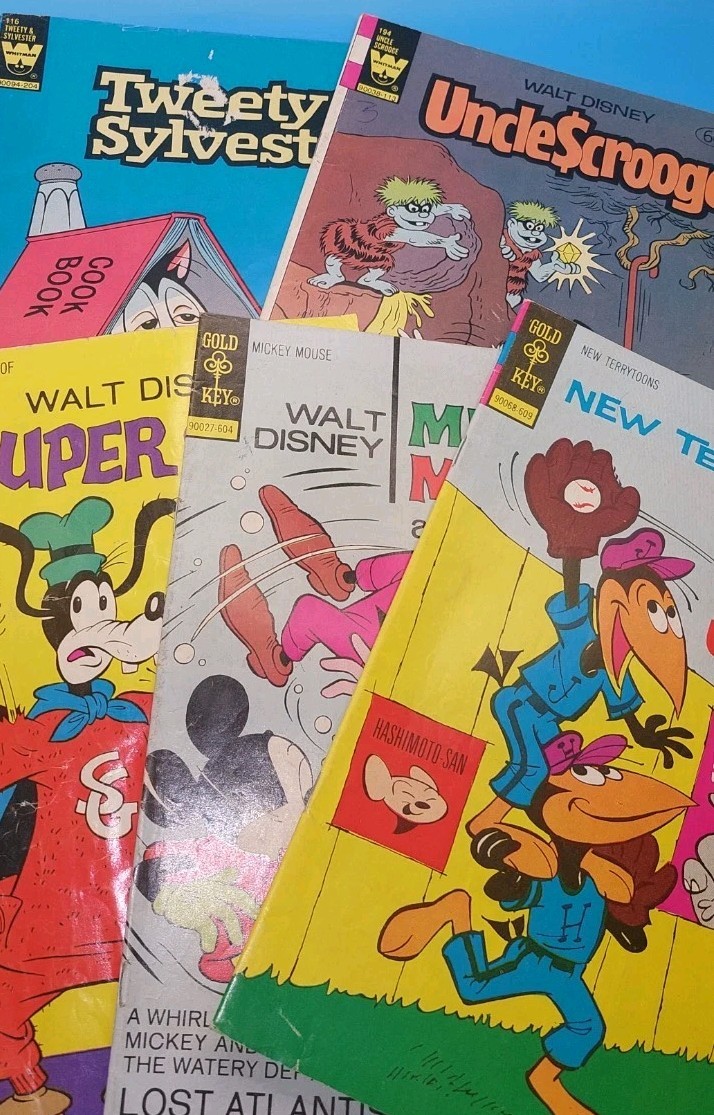 Vintage Comic Book Lkt Of 5 Vintage Comic Book Lkt Of 5