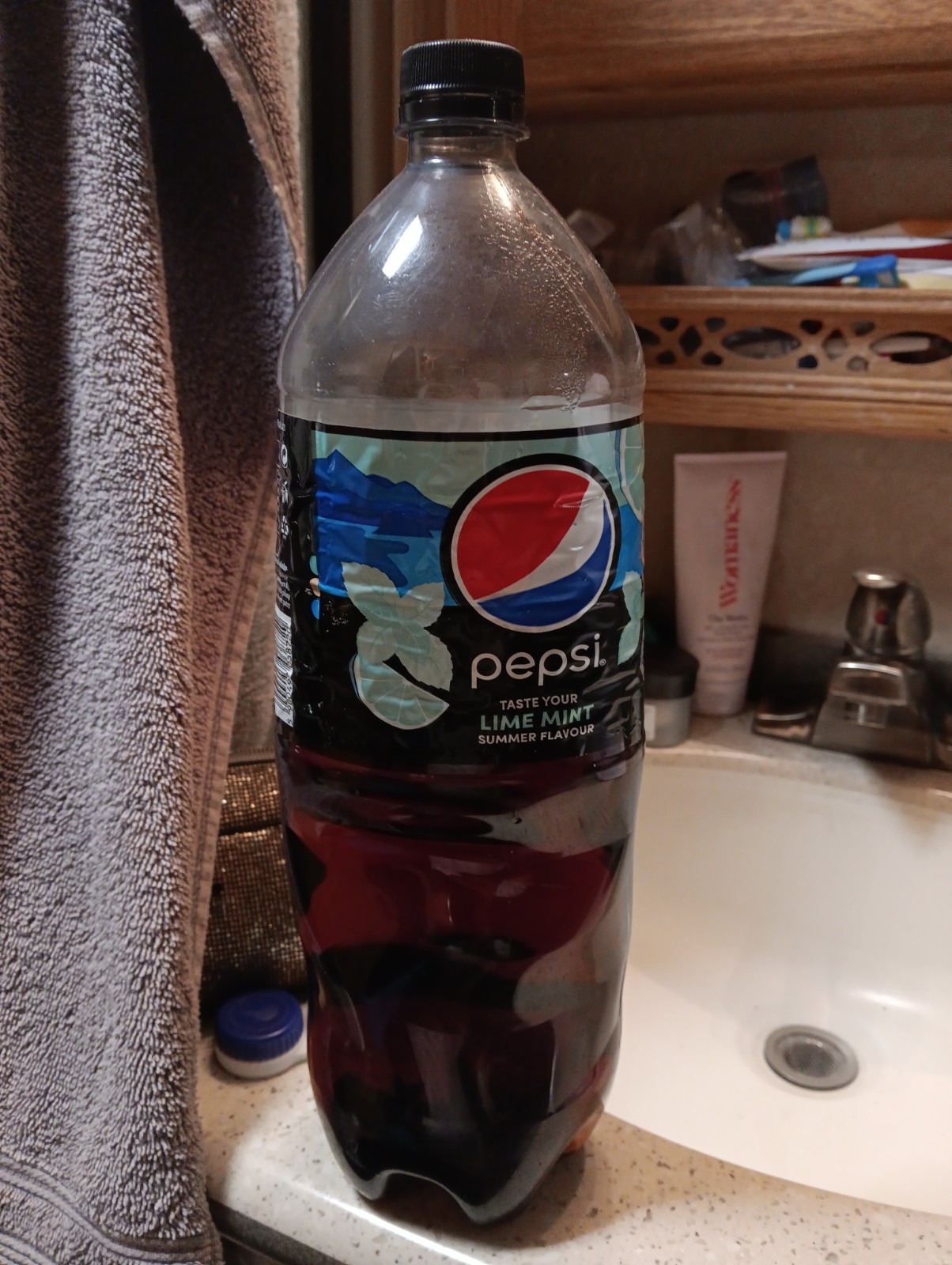 Pepsi Lime Mint Ultra Rare Opened Expired Not For Human Consumption OG Contents Pepsi Lime Mint Ultra Rare Opened Expired Not For Human Consumption OG Contents