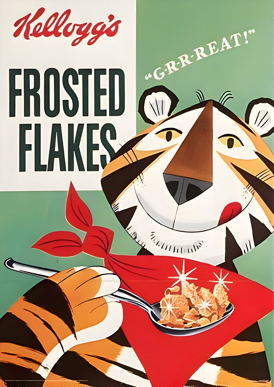 Frosted Flakes Vintage Advertisement Poster Premium Photo Art Print 4 Sizes