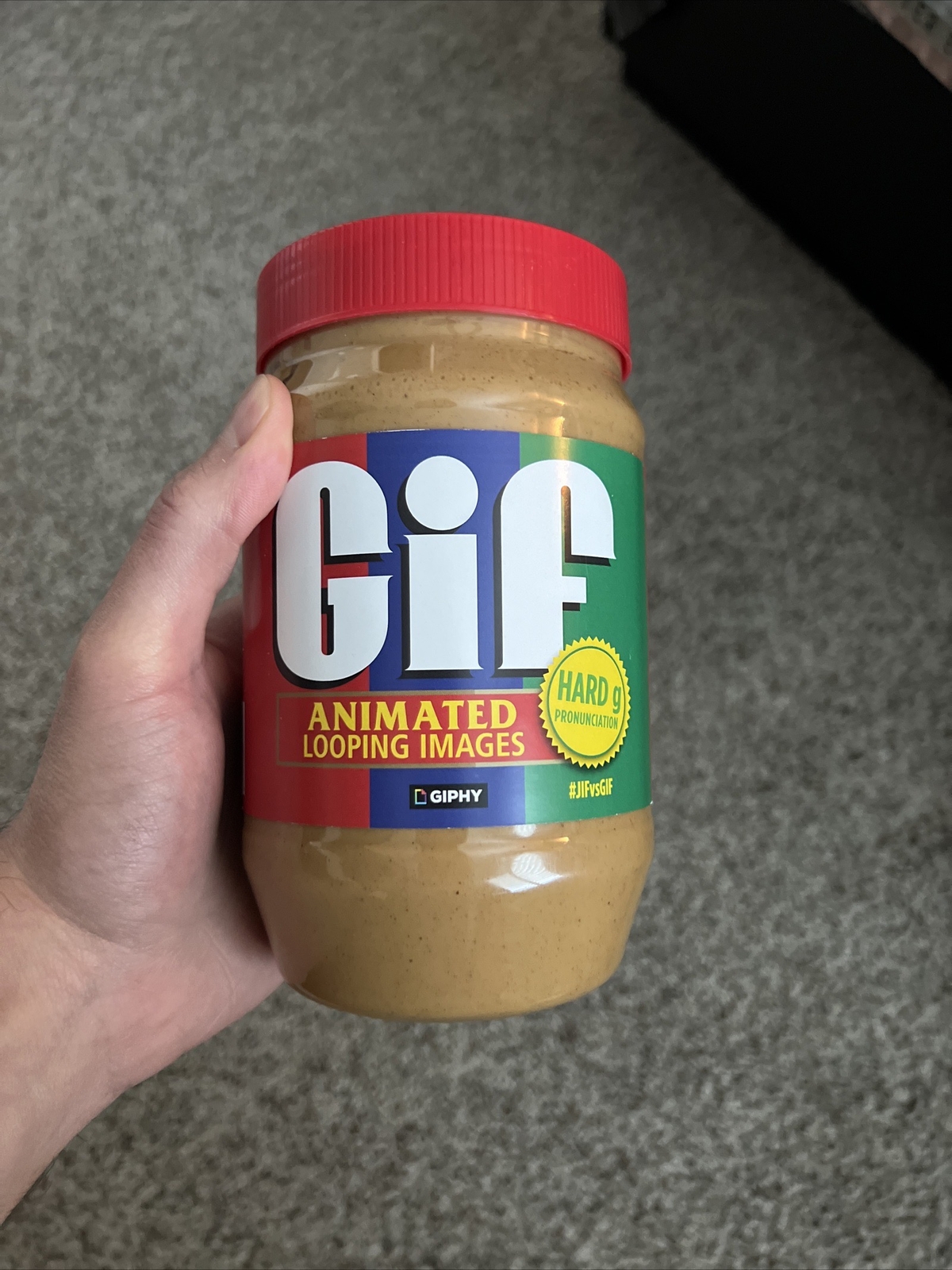 GIF / JIF Peanut Butter 40oz Jar / Unopened 2020 / Giphy GIF / JIF Peanut Butter 40oz Jar / Unopened 2020 / Giphy