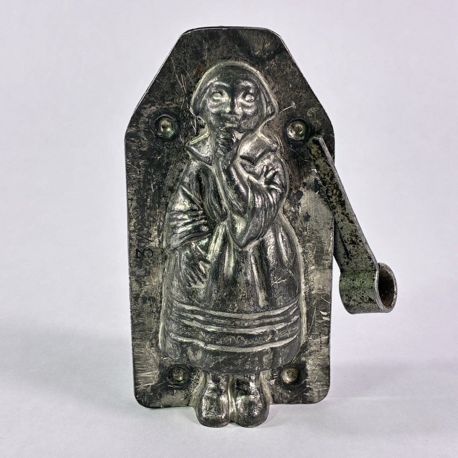 Antique Letang Fils Chocolate Mold Dutch Girl 4.5 Antique Letang Fils Chocolate Mold Dutch Girl 4.5