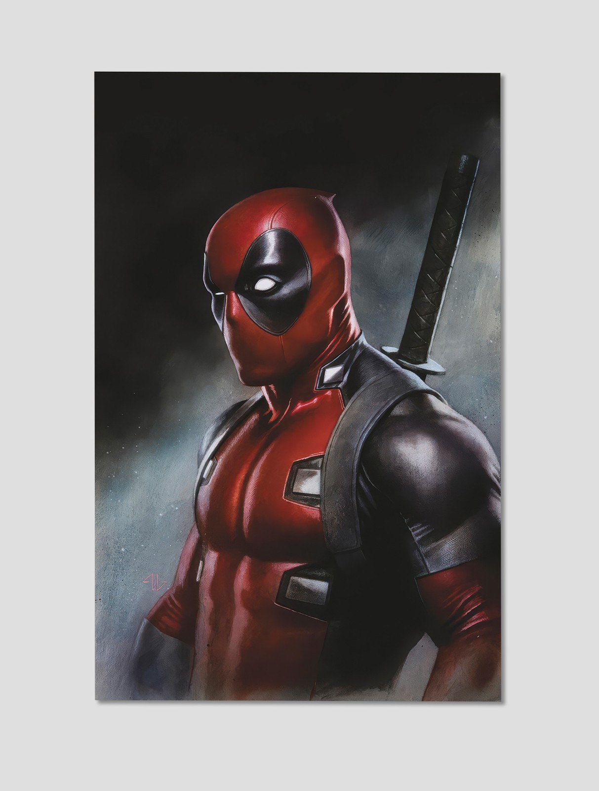 Wade Wilson: Deadpool Headshot Premium Giclee Print 11\ Wade Wilson: Deadpool Headshot Premium Giclee Print 11\