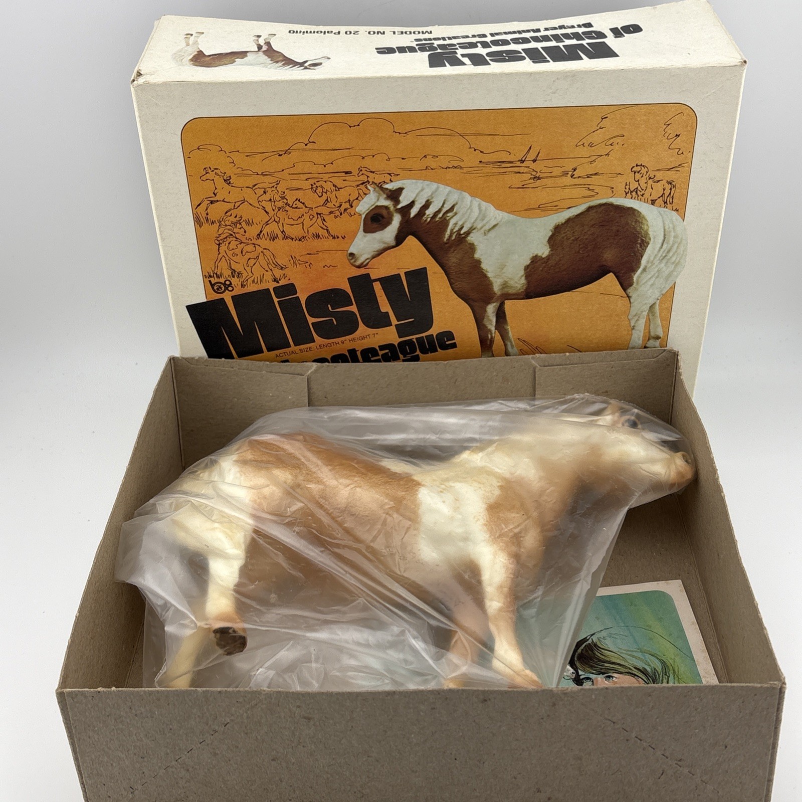 Vintage Breyer Horse #20 Marguerite Henry’s Misty of Chincoteague Picture Box