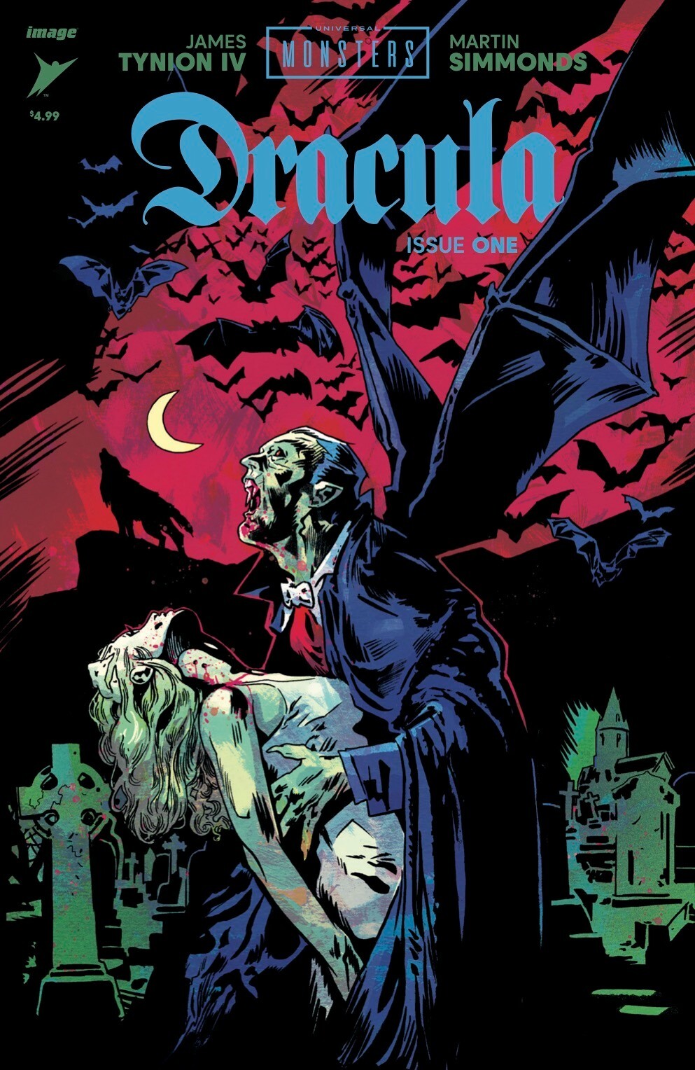 Universal Monsters Dracula # 1 Encased Comics Exclusive by Michael Walsh Universal Monsters Dracula # 1 Encased Comics Exclusive by Michael Walsh
