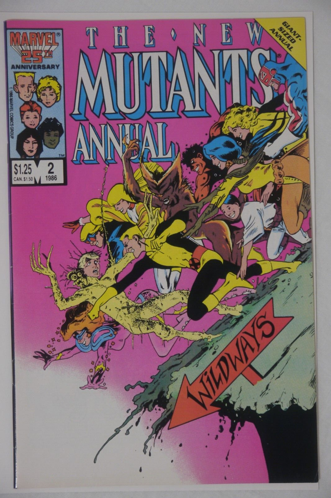 Marvel New Mutants Annual #2 (1986) 1st Appearance of PSYLOCKE
