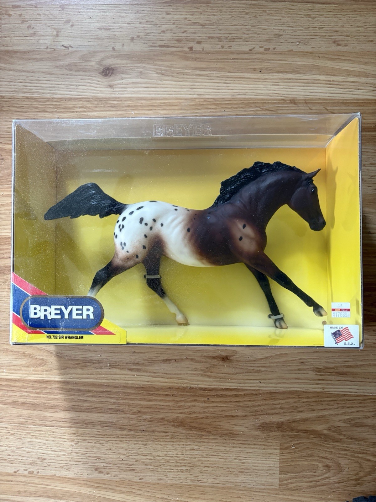 Breyer Sir Wrangler Horse Model No. 722 Plastic Figurine in Box
