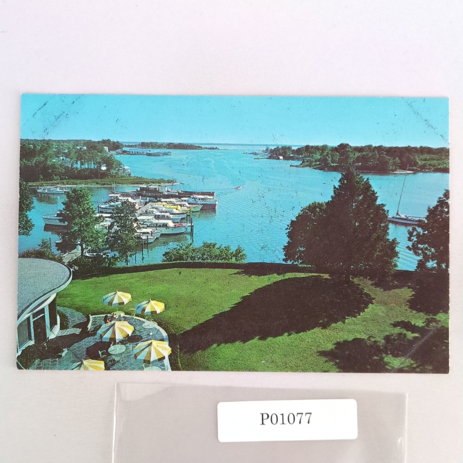 Tides Inn Front Lawn Irvington Virginia 1960s Postcard Boat Dock Carter\'s Creek Tides Inn Front Lawn Irvington Virginia 1960s Postcard Boat Dock Carter\'s Creek