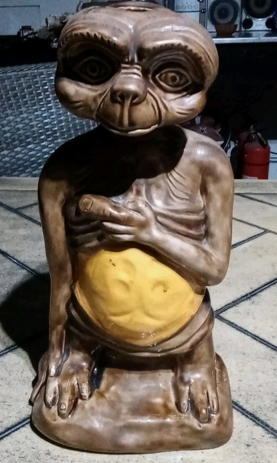 Vintage 1984 Handmade E.T. Extra-Terrestrial Ceramic Night Light Lamp 13 Vintage 1984 Handmade E.T. Extra-Terrestrial Ceramic Night Light Lamp 13