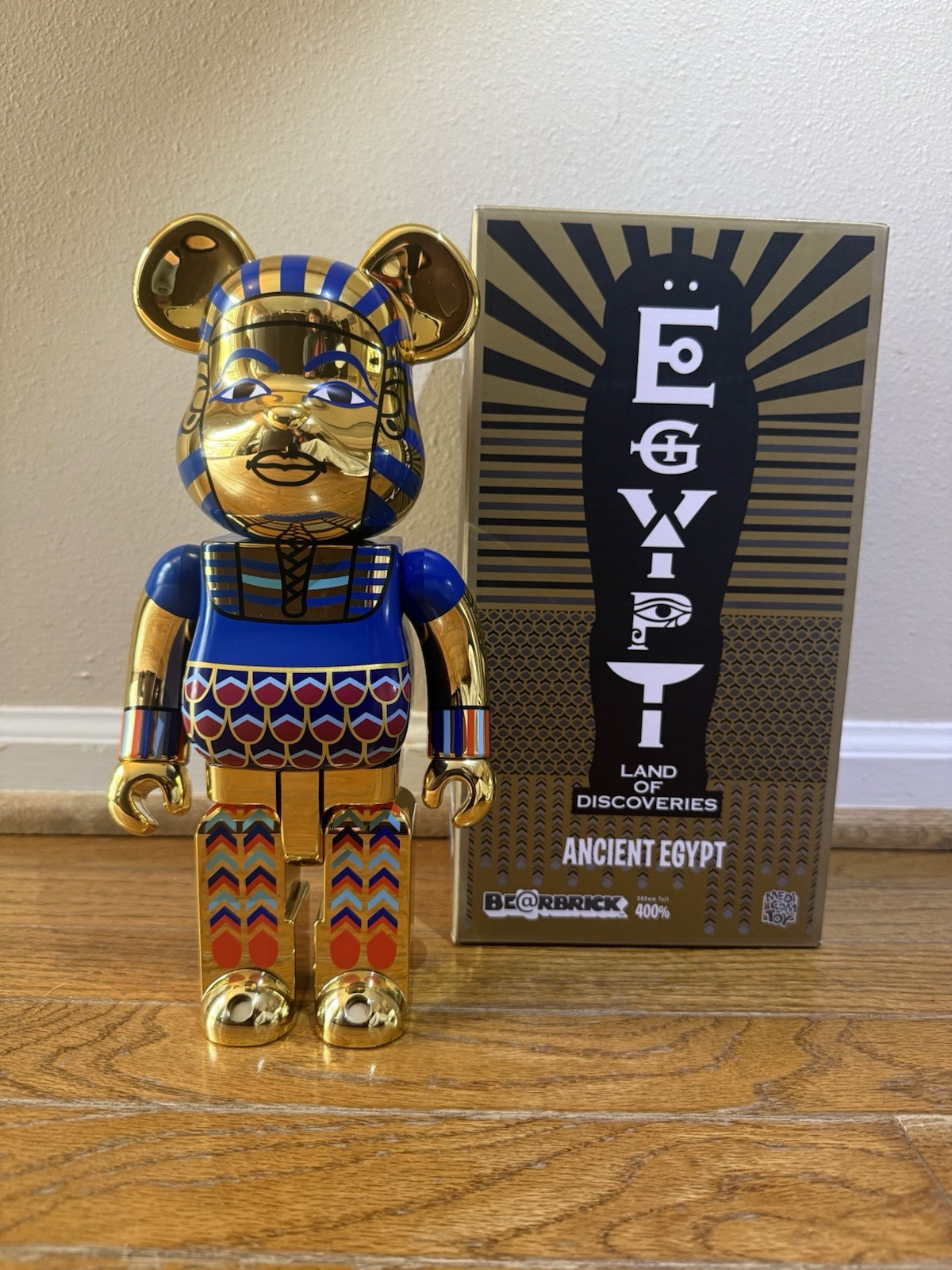 BEARBRICK EGYPT 400% Be@rbrick Medicom Toy RARE BEARBRICK EGYPT 400% Be@rbrick Medicom Toy RARE