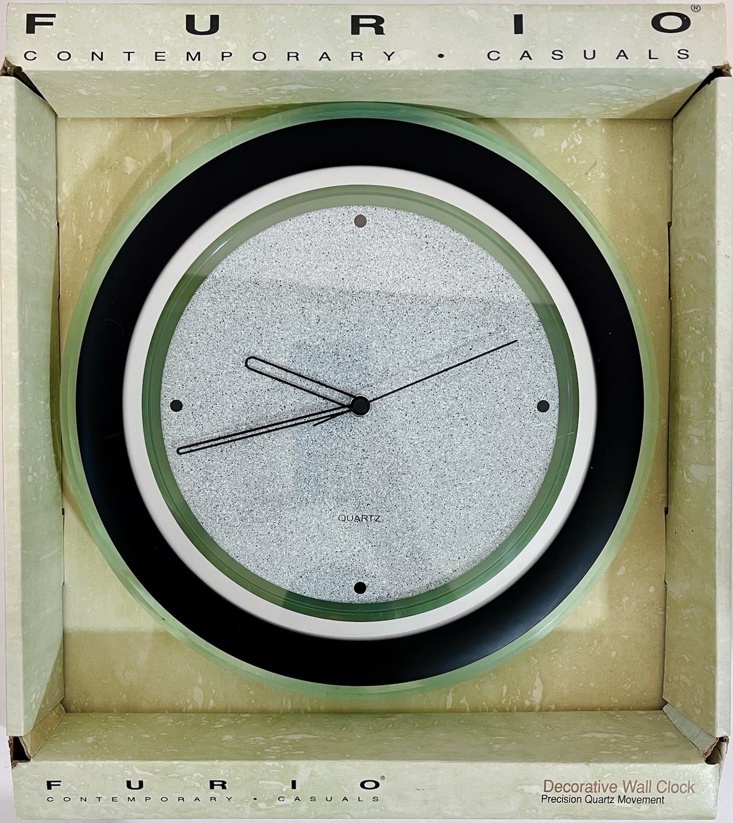Vintage 1980's Postmodern Wall Clock by Furio BRAND NEW and RARE π₯ Vintage 1980's Postmodern Wall Clock by Furio BRAND NEW and RARE π₯