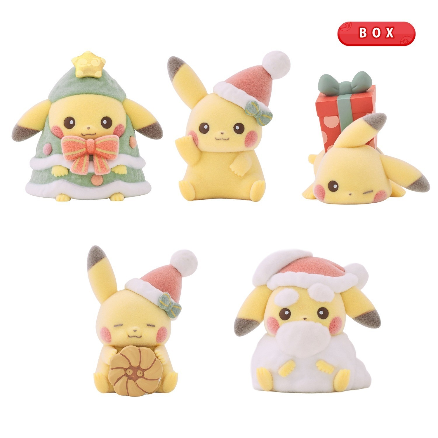 Pokemon Center Getting Ready For 2026 Christmas Flocked Pikachu Doll Box Set Pokemon Center Getting Ready For 2026 Christmas Flocked Pikachu Doll Box Set