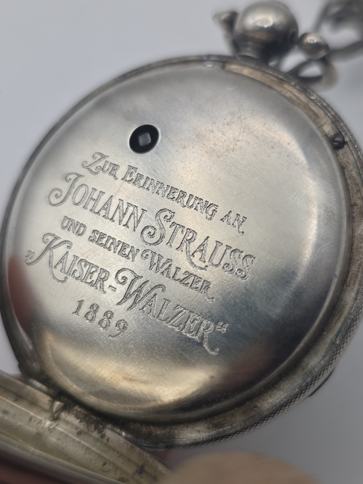 To Jahann Strauss Austrian composer Kaiser-Walzer 1889 antique key pocket watch To Jahann Strauss Austrian composer Kaiser-Walzer 1889 antique key pocket watch