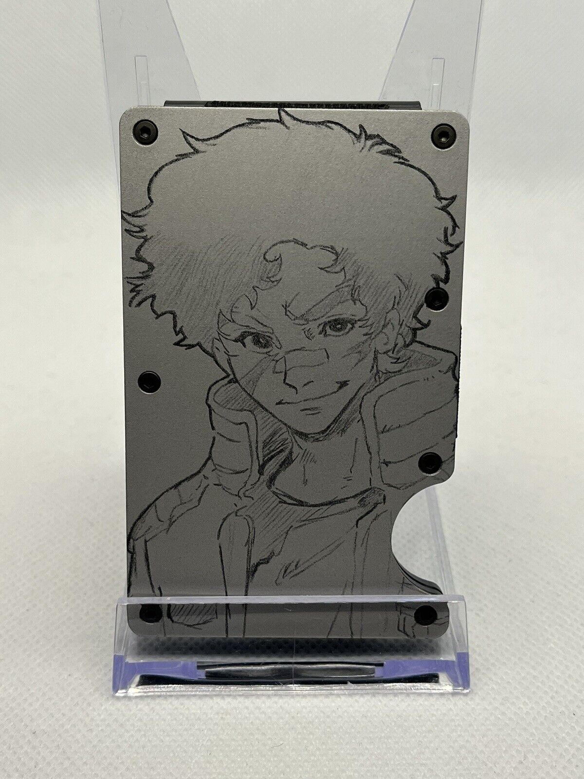 Joe Metal Minimalist Wallet Card Case From Megalo Box Anime