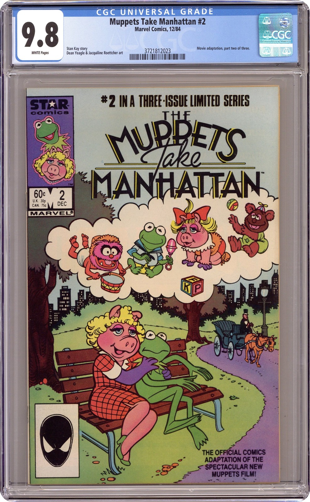 Muppets Take Manhattan #2 CGC 9.8 1984 3721812023
