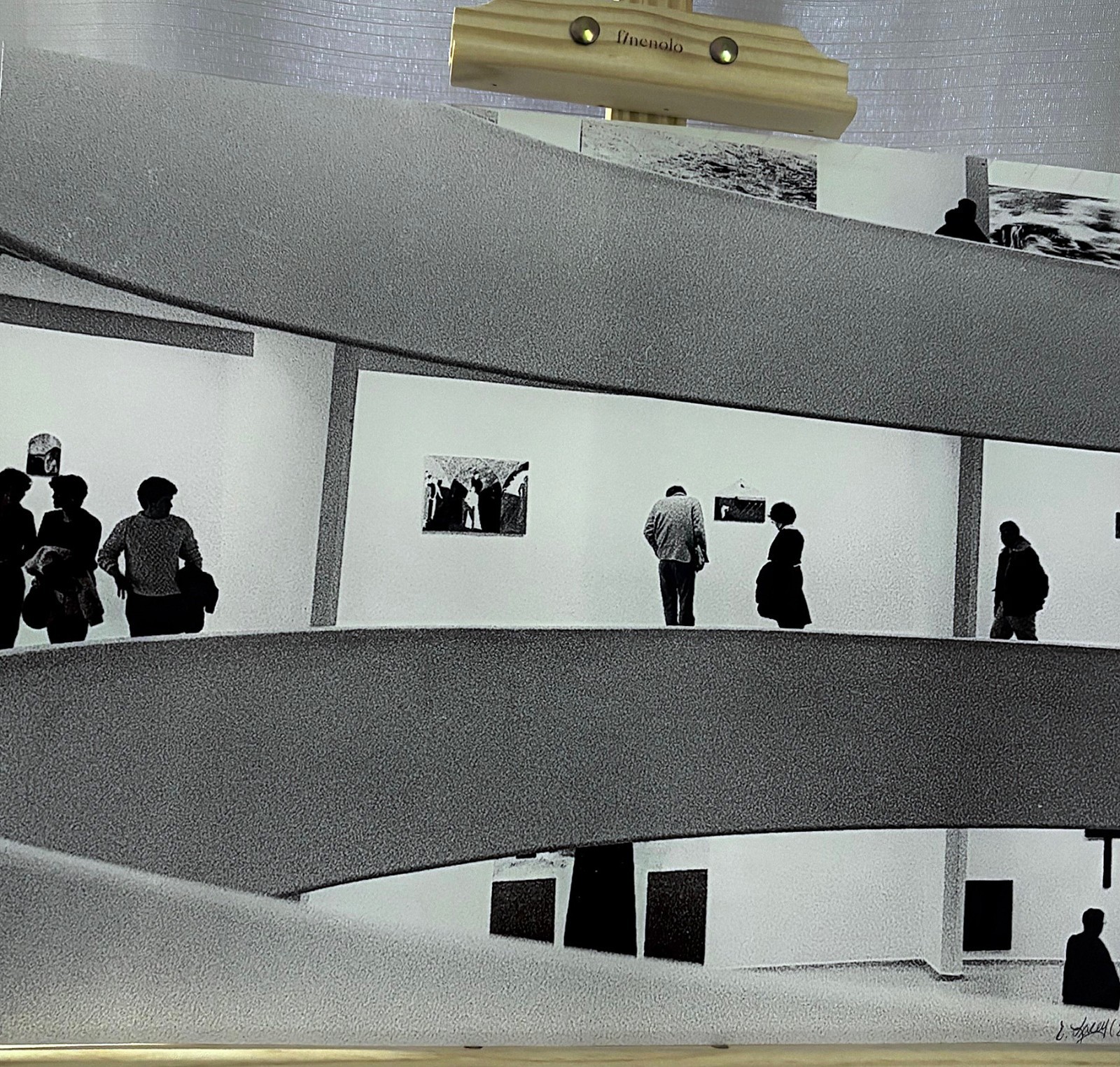 The Solomon R. Guggenheim Museum of Modern Art - NYC - B&W - Poster Print The Solomon R. Guggenheim Museum of Modern Art - NYC - B&W - Poster Print
