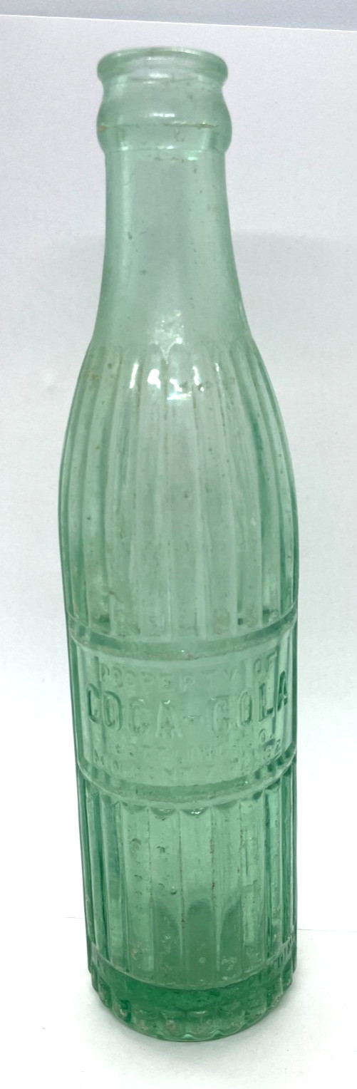 Vintage Ribbed Coca-Cola Art Deco 7 FL Oz Bottle Omaha Neb Vintage Ribbed Coca-Cola Art Deco 7 FL Oz Bottle Omaha Neb