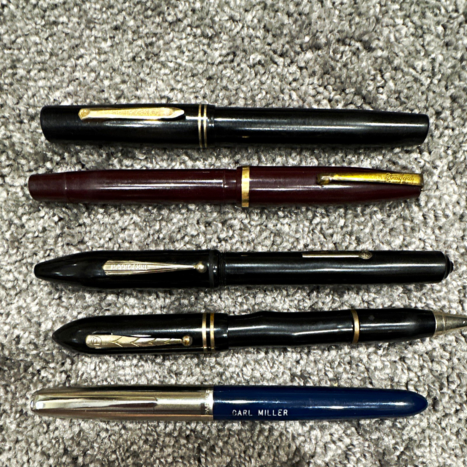 Vintage Fountain Pen Lot of 5 Vintage Fountain Pen Lot of 5