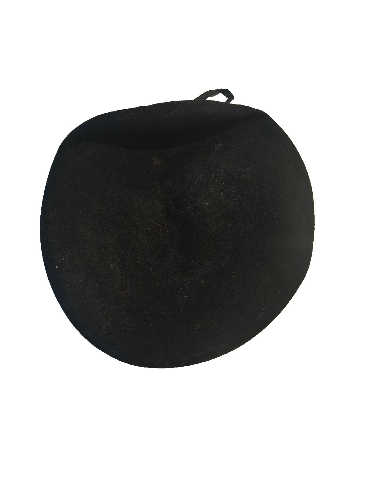 vintage vietnam war era.black.wool military beret hat.van thahn tailors.saigon vintage vietnam war era.black.wool military beret hat.van thahn tailors.saigon