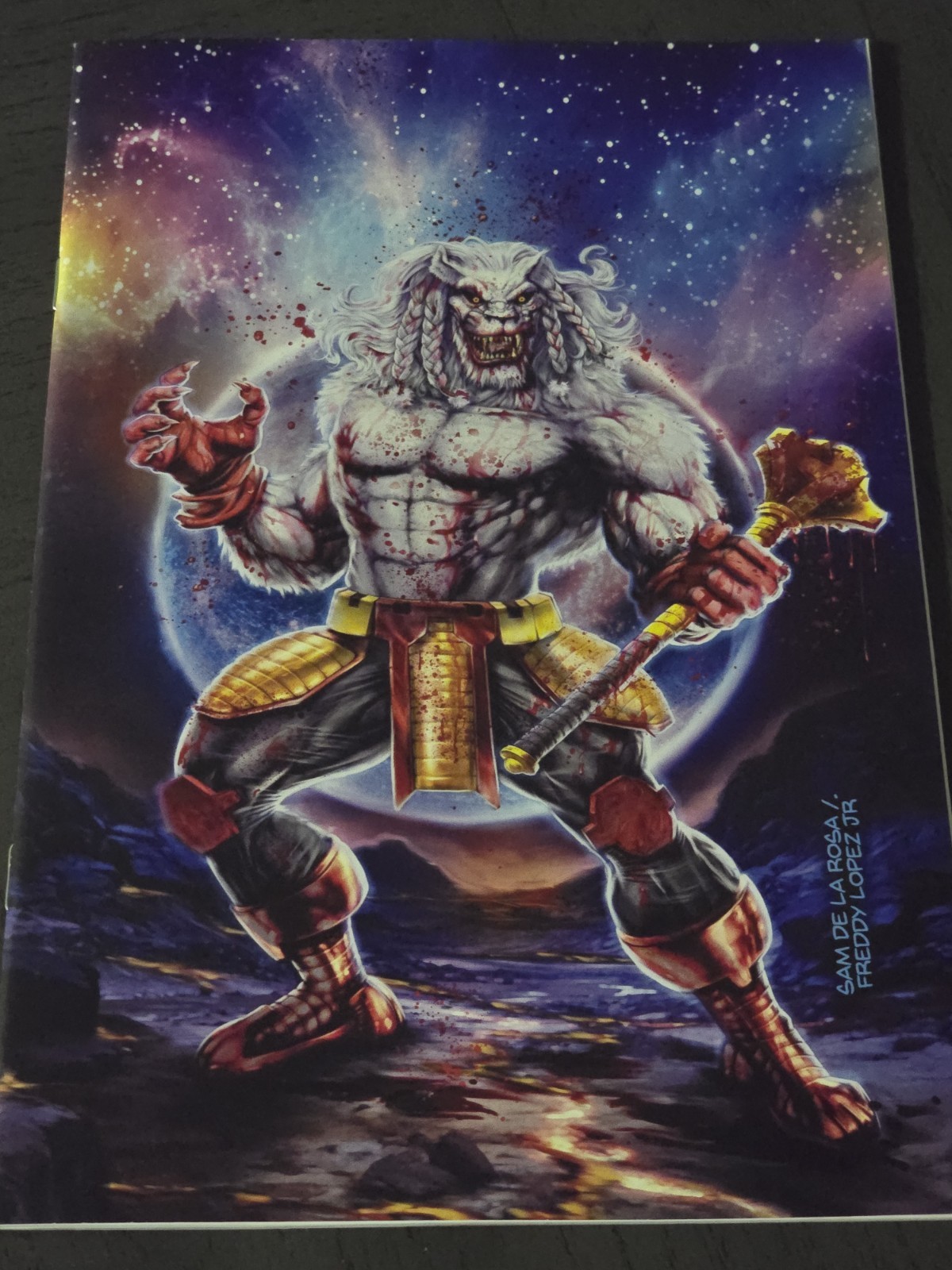Battle Beast #7 Virgin Exclusive MegaCon 2026/ Sam de la Rosa /Ltd 1000/ NM+ Battle Beast #7 Virgin Exclusive MegaCon 2026/ Sam de la Rosa /Ltd 1000/ NM+