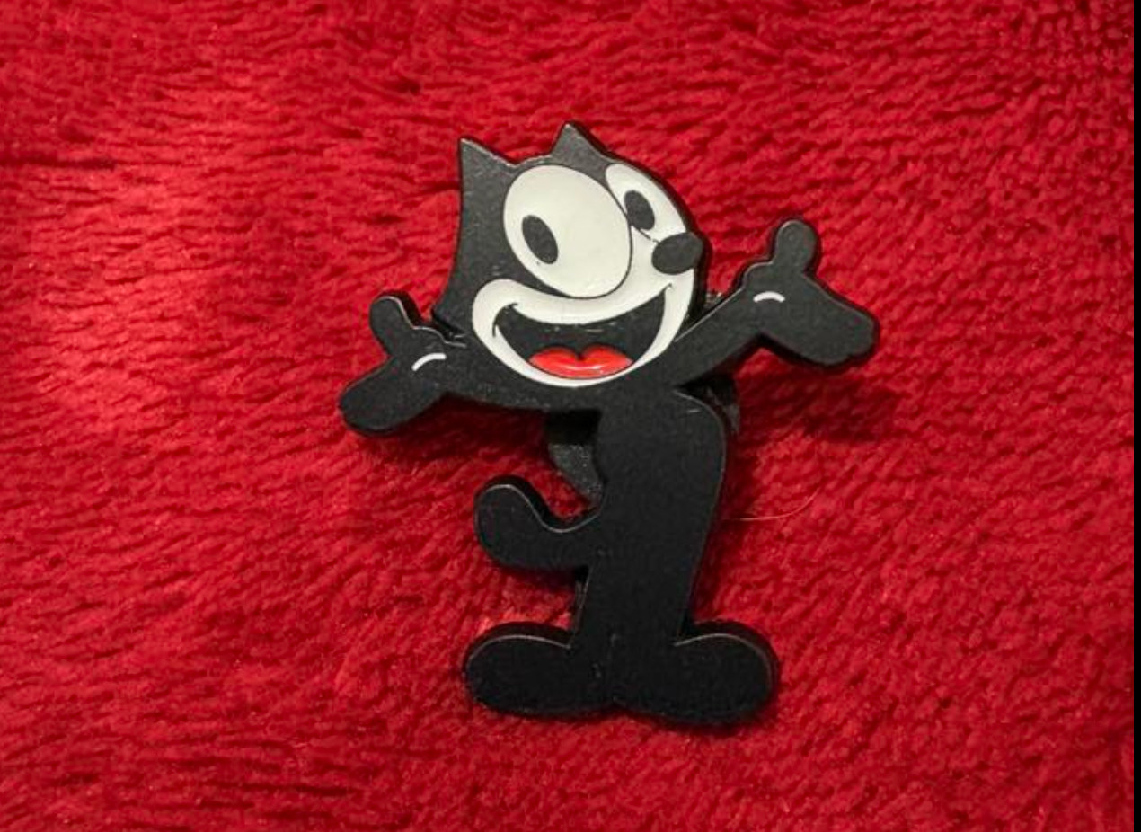 FELIX the Cat enamel pin - classic cartoon - FELIX the Cat enamel pin - classic cartoon -