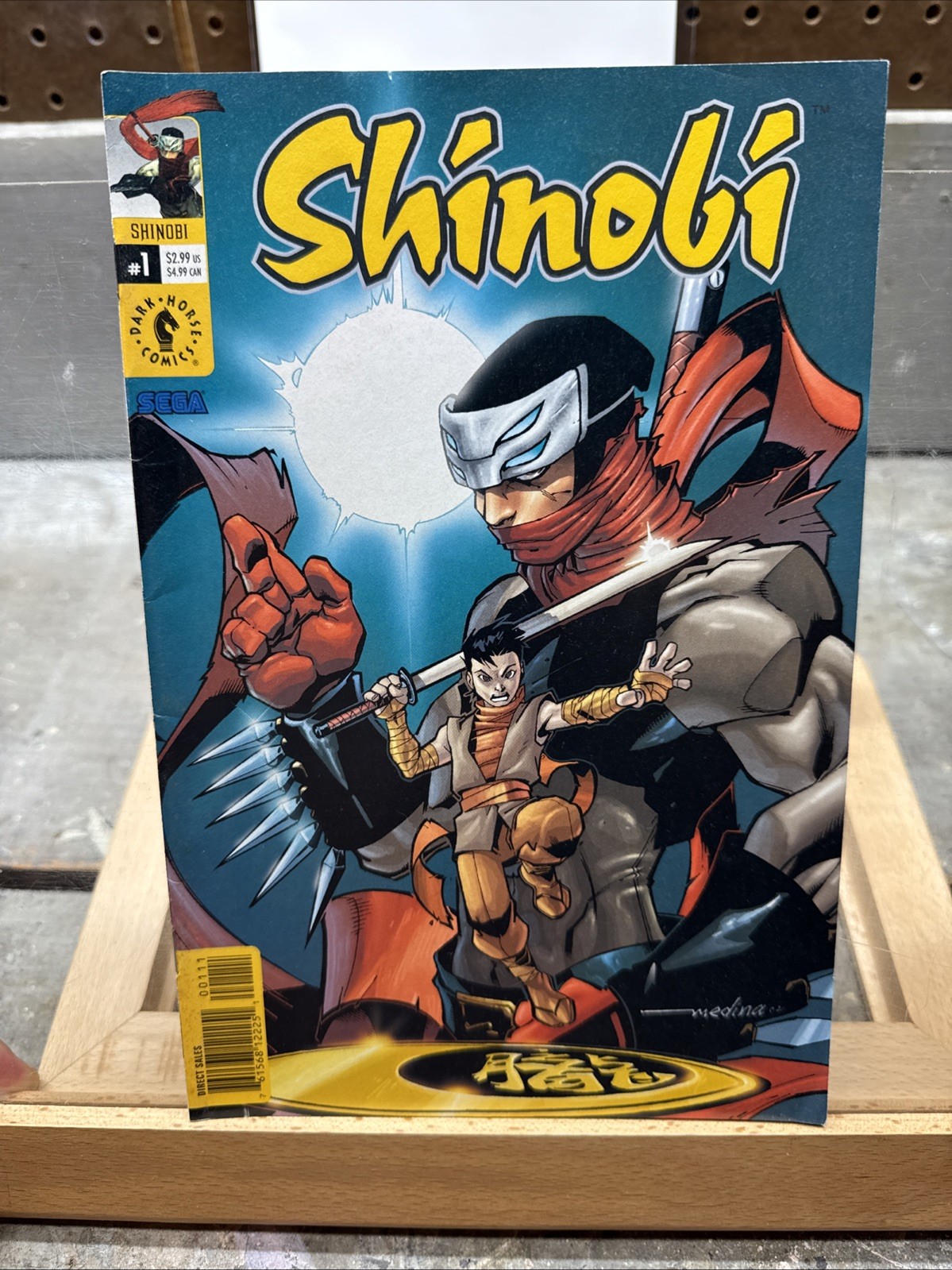 Shinobi #1 (Dark Horse Comics) SEGA Game Prequel Rise of Hotsuma (2002) Shinobi #1 (Dark Horse Comics) SEGA Game Prequel Rise of Hotsuma (2002)