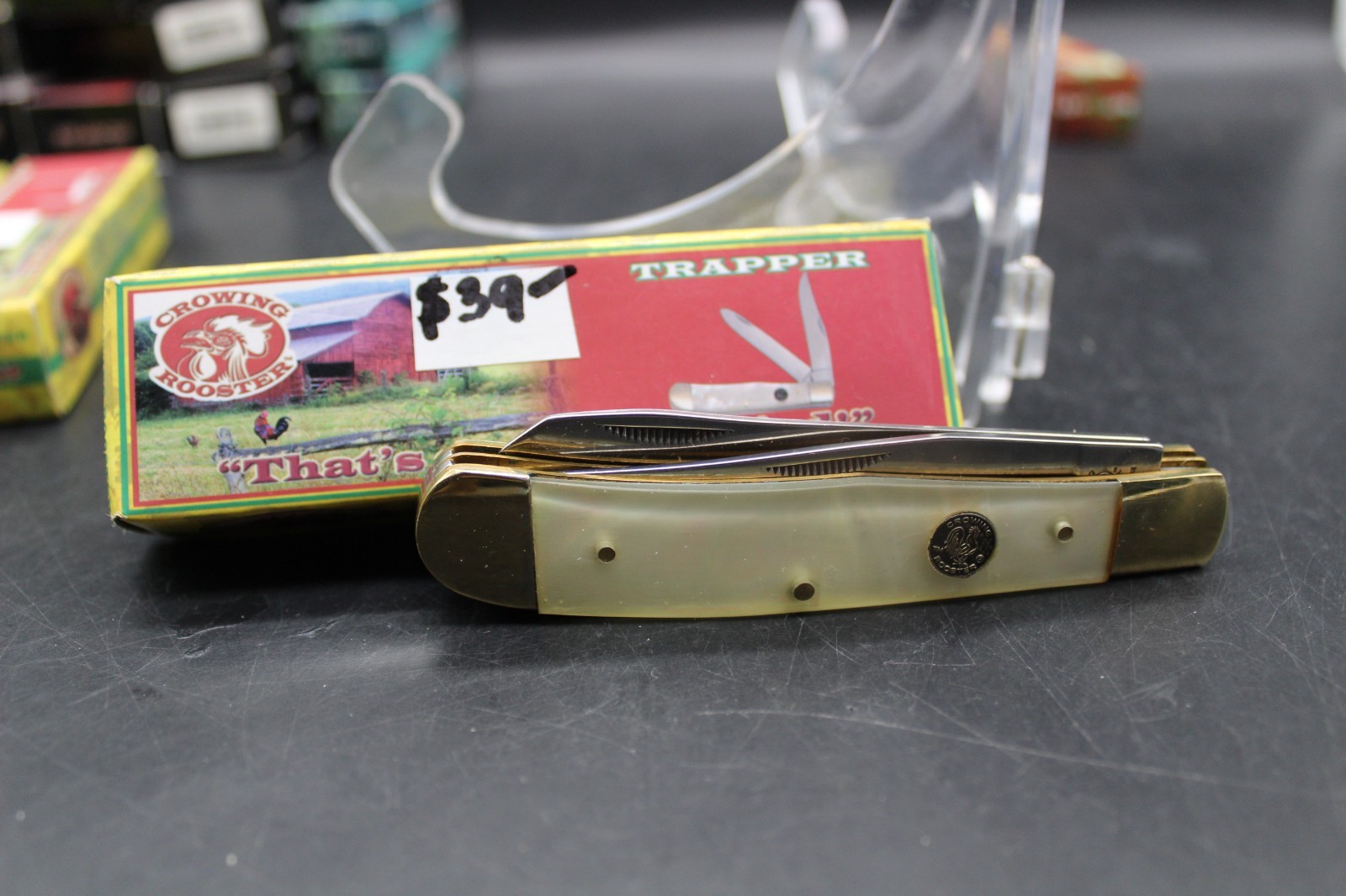 Crowing Rooster Stockman Pocket Knife CR-518SMOP Crowing Rooster Stockman Pocket Knife CR-518SMOP