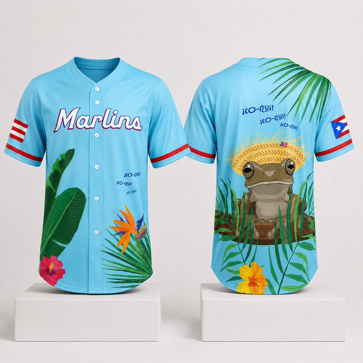 new 2026 Marlins Puerto Rican Heritage Celebration PRINT JERSEY S-5XL new 2026 Marlins Puerto Rican Heritage Celebration PRINT JERSEY S-5XL