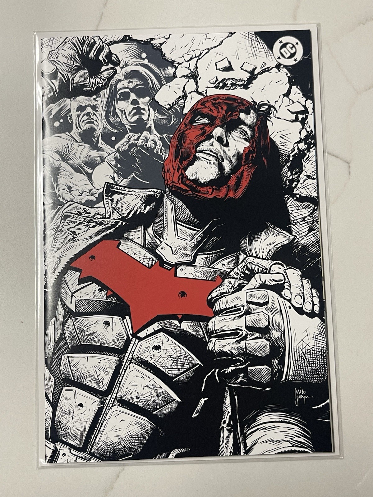 RED HOOD & THE OUTLAWS #1 MICO SUAYAN NYCC COLOR SPLASH