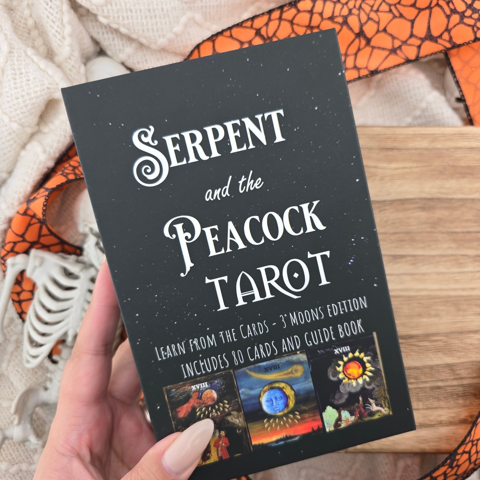 Serpent and the Peacock Tarot Cards 80 Card Complete Deck 3 Moons Edition 2023 Serpent and the Peacock Tarot Cards 80 Card Complete Deck 3 Moons Edition 2023