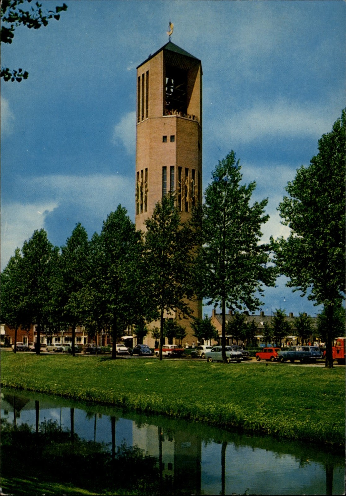 Emmeloord Netherlands Poldertoren vintage postcard x488 Emmeloord Netherlands Poldertoren vintage postcard x488