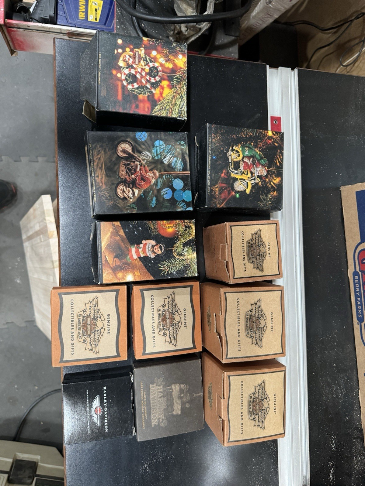Harley-Davidson Christmas/Novelty Ornament Lot w/ Boxes collectibles Harley-Davidson Christmas/Novelty Ornament Lot w/ Boxes collectibles